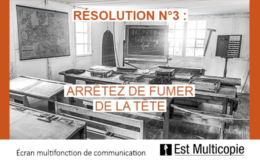 Ecran multifonction interactif Est Multicopie
