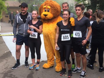Run for Tigers avec la team EMC