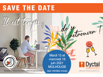 SAVE THE DATE ! Il est temps.... de se retrouver à Mulhouse