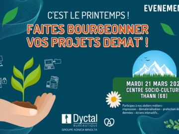 C'est le printemps ! Faites bourgeonner vos projets demat' ! 🌼