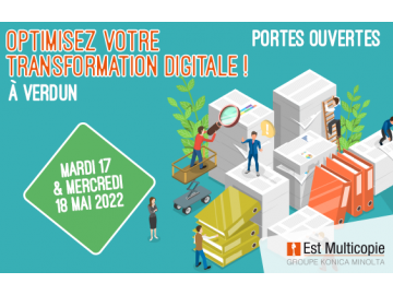 SAVE THE DATE - VERDUN | Optimisez votre transformation digitale !