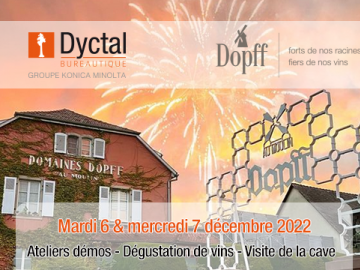 Le Domaine Dopff et la Team Dyctal vous ont reçu pour un événement exceptionnel... 🍇