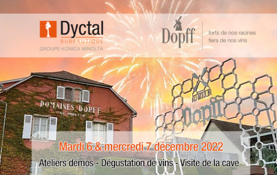Le Domaine Dopff et la Team Dyctal vous ont reçu pour un événement exceptionnel... 🍇